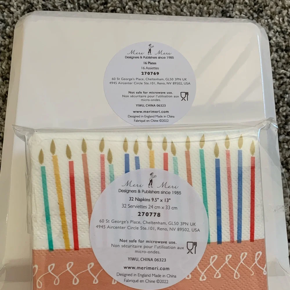 Meri Meri Birthday Cake Set